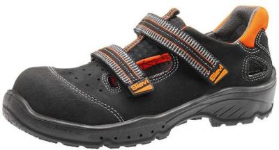 ESD Safety Shoes S1 Casual Shoe for Men Black & Orange